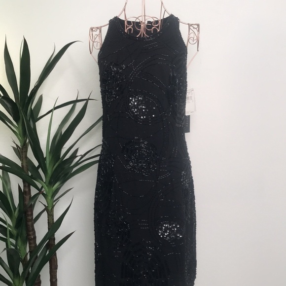 Aidan Mattox Dresses & Skirts - Aidan Mattox Sleeveless Beaded Cocktail Dress